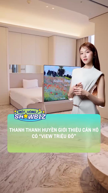Thanh Thanh huyền giới thiệu căn hộ có 'view triệu đô'