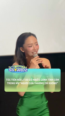 Tóc Tiên nói lý do có nhiều cảnh tình cảm trong MV
