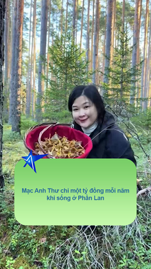 Mạc Anh Thư chi một tỷ đồng mỗi năm khi sống ở Phần Lan
