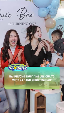 Mai Phương Thúy- 'Nỗ lực của tôi vượt xa danh xưng hoa hậu'