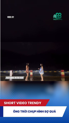 Ông trời chụp hình sợ quá