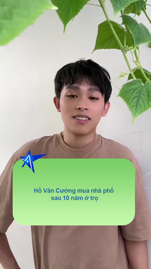 Hồ Văn Cường mua nhà phố sau 10 năm ở trọ