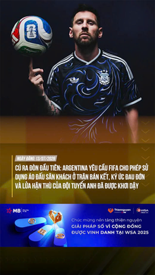 Argentina yêu cầu Fifa được mặc áo sân khách ở trận bán kết