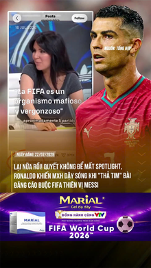 Cr7 lại khiến mạng xã hội dậy sóng