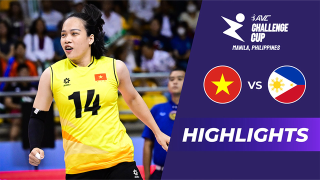 Highlights - Việt Nam vs Philippines - Tuần 2 - Giải bóng chuyền nữ SEA VLeague 2024
