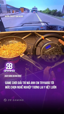 Lái xe đường dài nghe radio chill chill ngắm cảnh