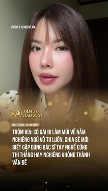 Trộm vía: cô gái đi làm mũi về nằm nghiêng ngủ vô tư luôn