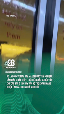 Rõ là book vé máy bay lại được trải nghiệm cảm giác đi tàu thủy