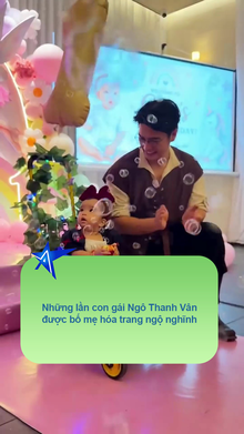 Những lần con gái Ngô Thanh Vân được bố mẹ hóa trang ngộ nghĩnh