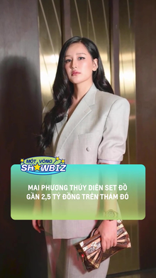 Mai Phương Thuý diện set đồ gần 2,5 tỷ đồng trên thảm đỏ