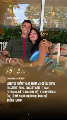 Liên tục phẫu thuật thẩm mỹ để giữ chân Cr7 suốt gần 10 năm