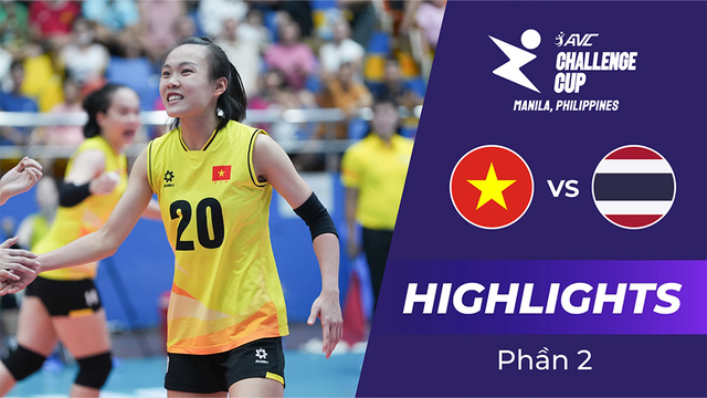 Highlights - Việt Nam vs Thái Lan - Tuần 2 - Giải bóng chuyền nữ SEA VLeague 2024 - Phần 2