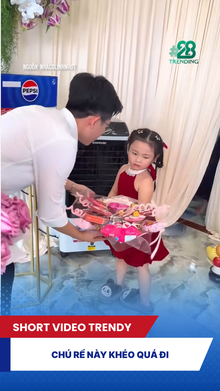 Chú rể này khéo quá đi